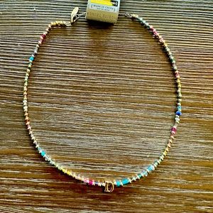 Anthropologie initial D necklace